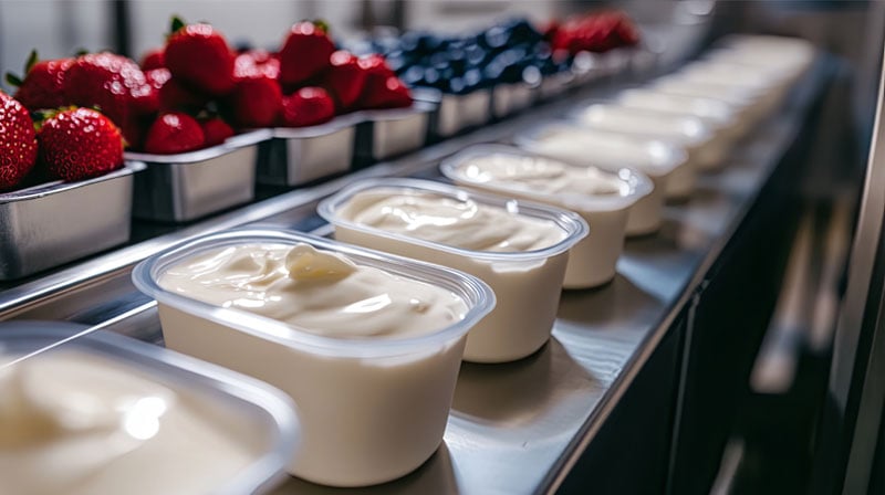 Close-up-of-Yogurt-Production-Line