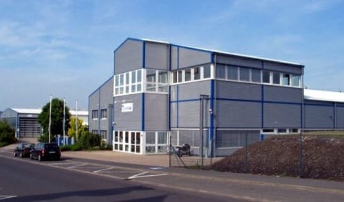 Front view of CASSEL head quarters from the road