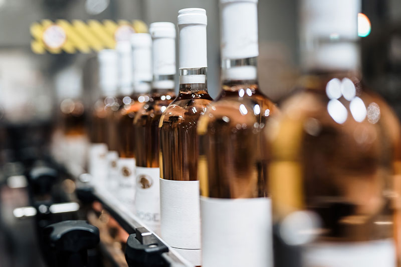 Industrial-wine-bottling-plant