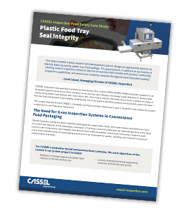 Plastic Food Tray Seal Integrity