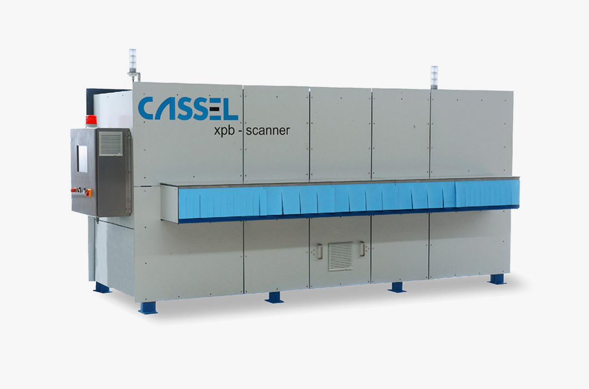 Cassel XPB x-ray machine on white background for Timber