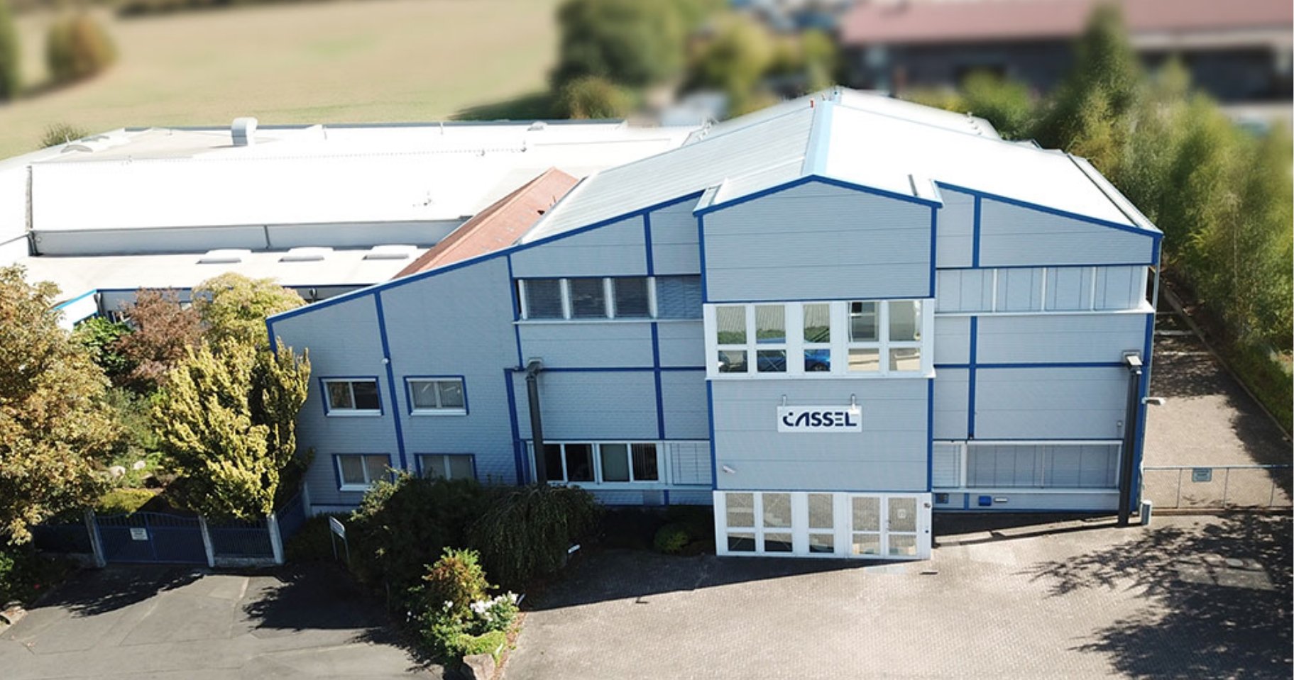 Top View of the CASSEL Building from above